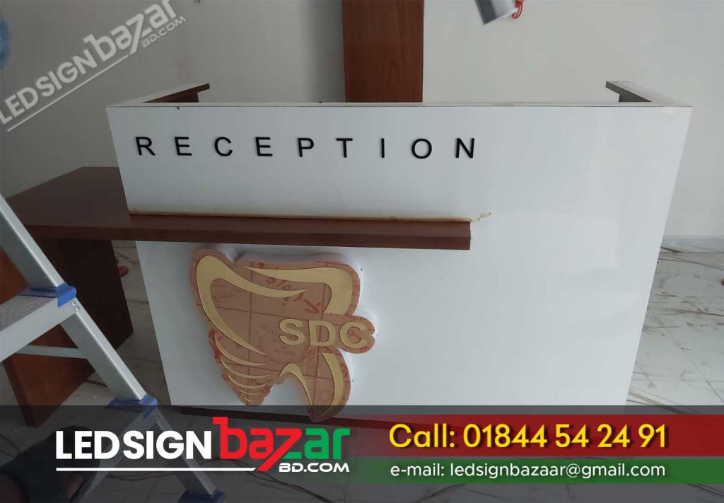 Costs of Acrylic Letter Signage in Bangladesh