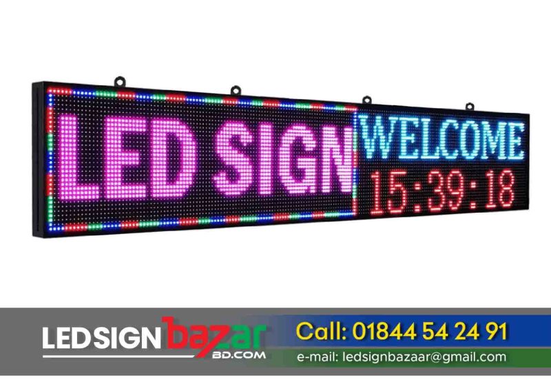 Programmable Indoor and Outdoor LED Sign at an affordable price in Bangladesh