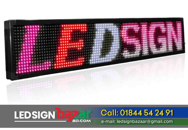 Scrolling LED Sign Boards Affordable price in Bangladesh