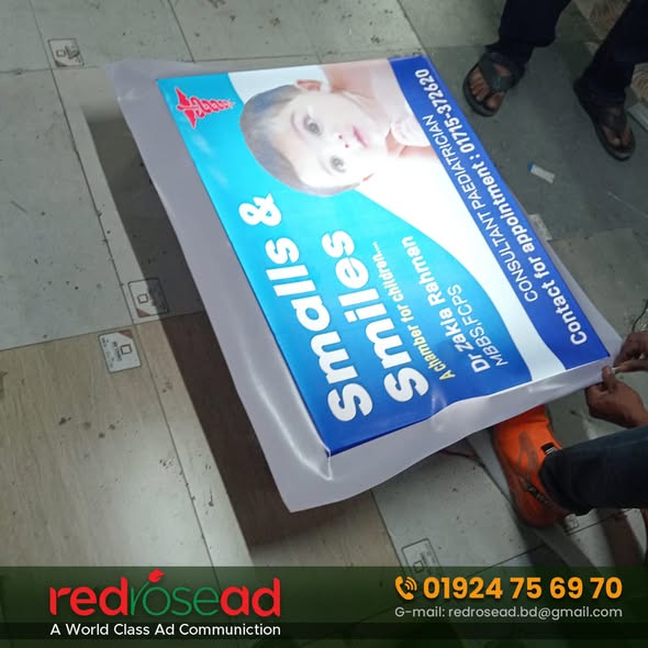 Acp Pana Glow Lighting Signboard