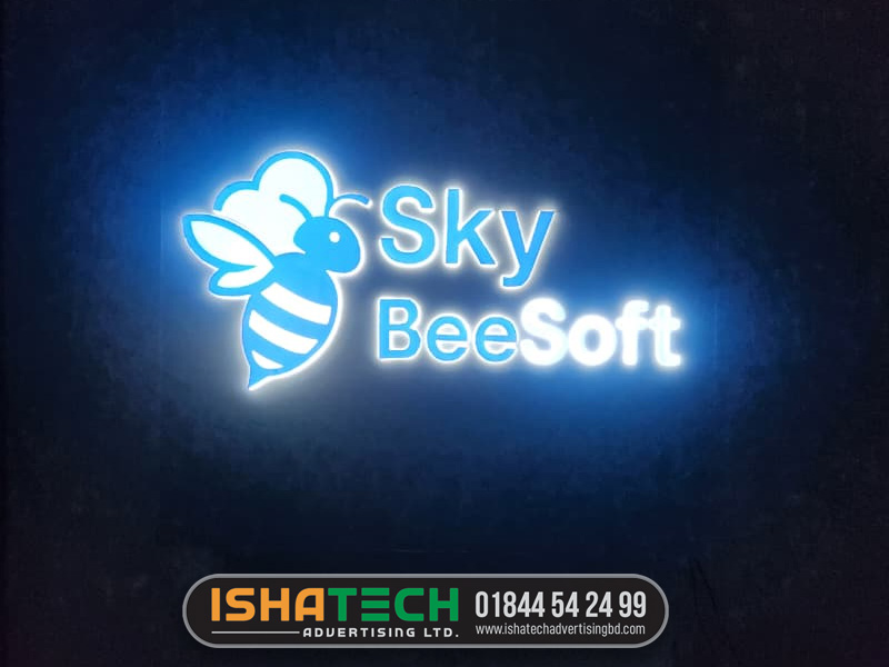 Neon Logo Sign Board Name Plate Billboard Designer Mymensingh